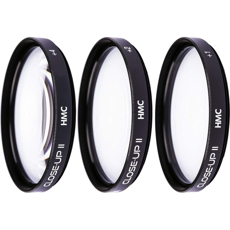 Hoya 49mm Close-UP Diopter Lens Filter Set II â€“ +1, +2, and +4 Diopters Included for Close-Up Photography and Anamorphic Lenses â€“ Multi-Coated Glass Elements for Superior Optical Performance - Image 2